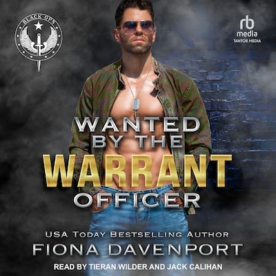 Wanted by the Warrant Officer – omslag til lydbogen af Fiona Davenport