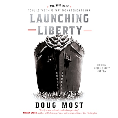 Launching Liberty – omslag til lydbogen af Doug Most