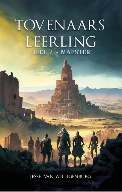 Maester – omslag van het luisterboek van Jesse van Willigenburg