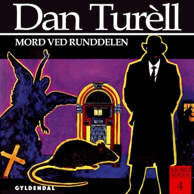 Mord ved Runddelen – omslag til lydbogen af Dan Turèll