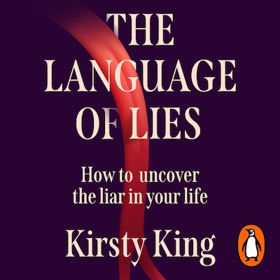 The Language of Lies – omslag til lydbogen af Kirsty King