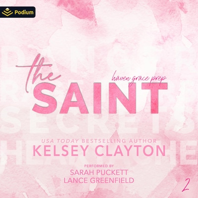 The Saint – omslag til lydbogen af Kelsey Clayton
