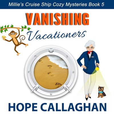 Vanishing Vacationers – omslag til lydbogen af Hope Callaghan