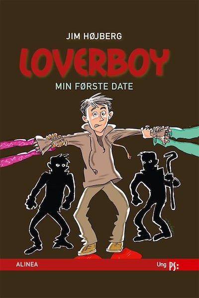 Loverboy 2 - Min første date – omslag til lydbogen af Jim Højberg