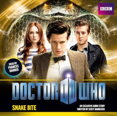 Doctor Who: Snake Bite – omslag til lydbogen af Scott Handcock