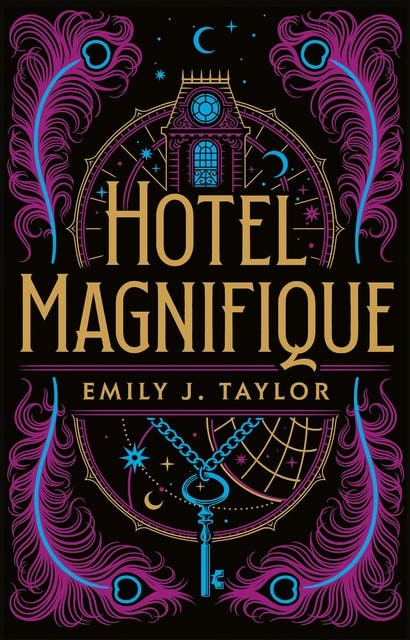 Hotel Magnifique – omslag van het luisterboek van Emily J. Taylor