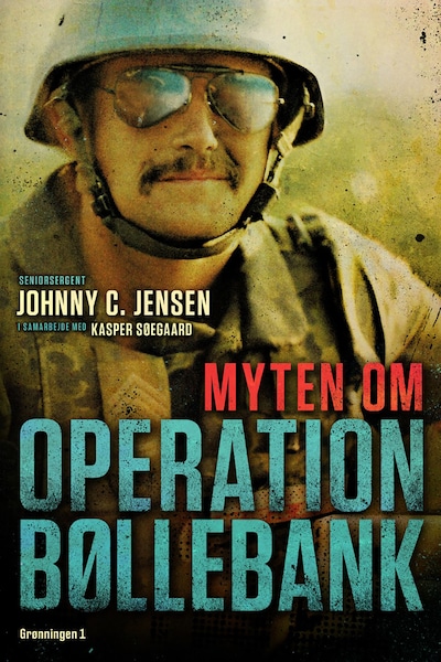 Myten om Operation Bøllebank – omslag til lydbogen af Kasper Søegaard, Johnny C. Jensen