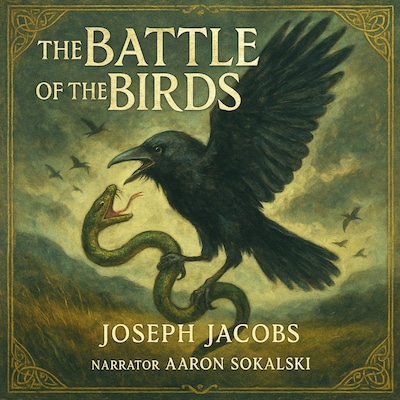 The Battle of the Birds – omslag til lydbogen af Joseph Jacobs