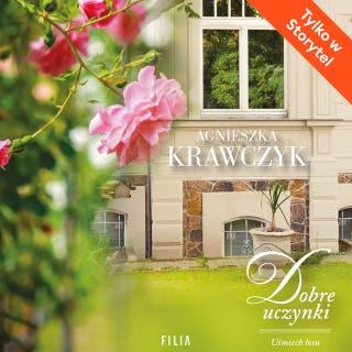 Dobre uczynki – okładka audiobooka, autor Agnieszka Krawczyk