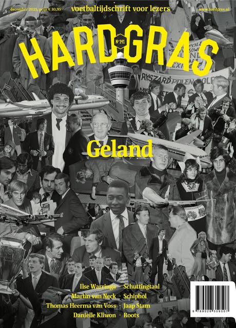 Hard gras 141 - december 2021: Geland – omslag van het luisterboek van Tijdschrift Hard Gras