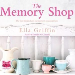 The Memory Shop – okładka audiobooka, autor Ella Griffin