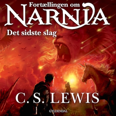 Narnia 7 - Det sidste slag – omslag til lydbogen af C. S. Lewis