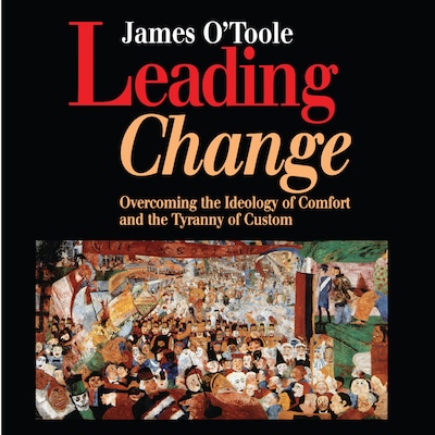 Leading Change – omslag til lydbogen af James O'Toole