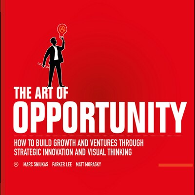 The Art of Opportunity – omslag til lydbogen af Parker Lee, Matt Morasky, Marc Sniukas