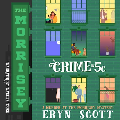 A Crime in 5C – omslag til lydbogen af Eryn Scott