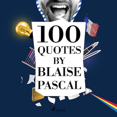 100 Quotes by Blaise Pascal – omslag til lydbogen af Blaise Pascal