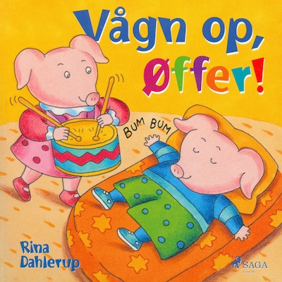 Vågn op, Øffer – omslag til lydbogen af Rina Dahlerup