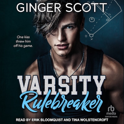 Varsity Rulebreaker – omslag til lydbogen af Ginger Scott