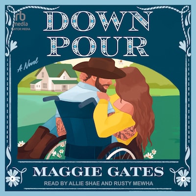 Downpour – omslag til lydbogen af Maggie Gates
