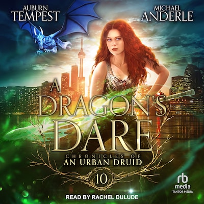 A Dragon's Dare – omslag til lydbogen af Auburn Tempest, Michael Anderle