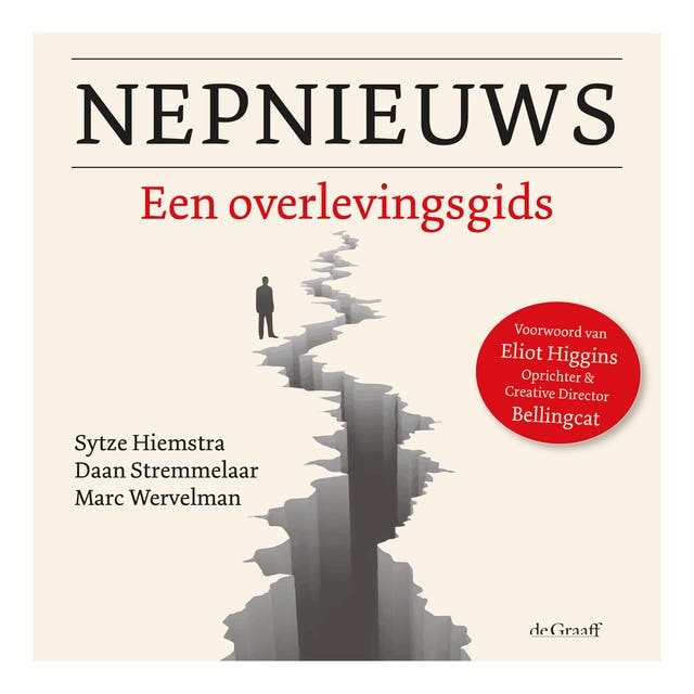 Nepnieuws: Een overlevingsgids – omslag van het luisterboek van Daan Stremmelaar,Marc Wervelman,Sytze Hiemstra