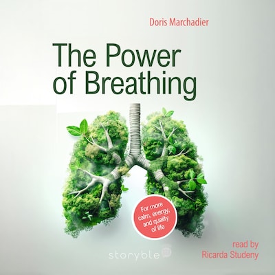 The Power of Breathing – omslag til lydbogen af Doris Marchadier