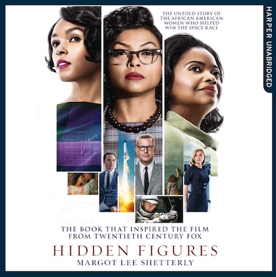 Hidden Figures – omslag til lydbogen af Margot Lee Shetterly