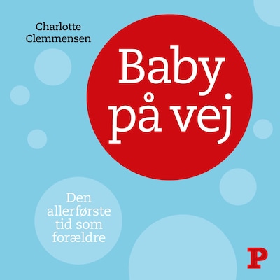 Baby på vej – omslag til lydbogen af Charlotte Clemmensen