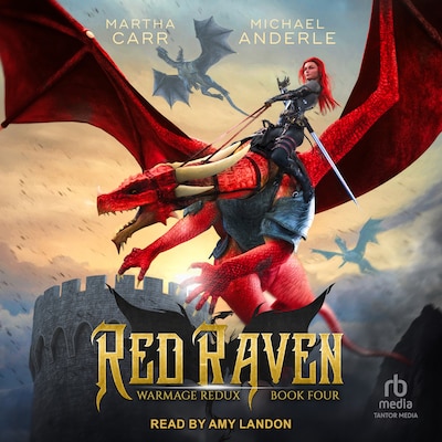 Red Raven – omslag til lydbogen af Martha Carr, Michael Anderle