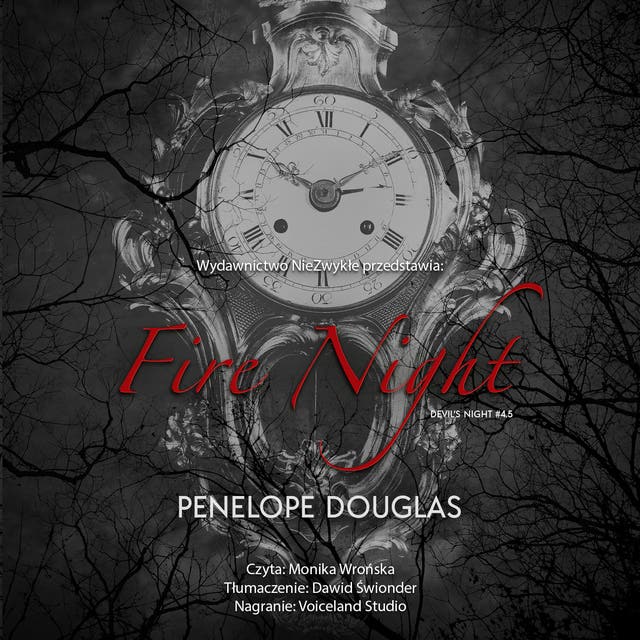 Fire Night – okładka audiobooka, autor Penelope Douglas
