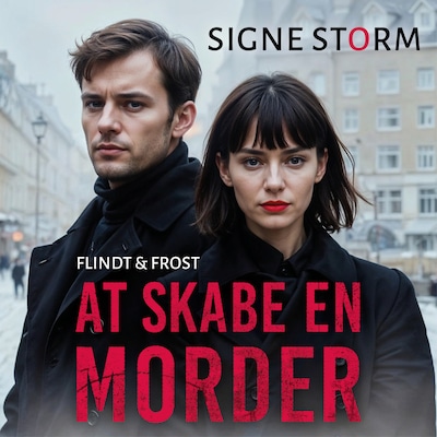 At skabe en morder – omslag til lydbogen af Signe Storm