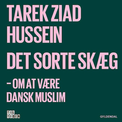 Det sorte skæg – omslag til lydbogen af Tarek Hussein