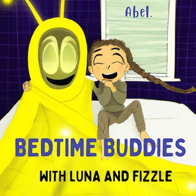 Bedtime Buddies with Luna and Fizzle – omslag til lydbogen af Josh King