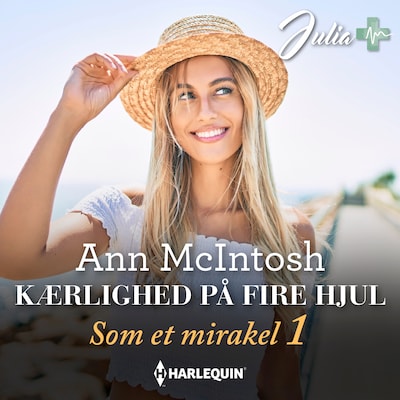 Kærlighed på fire hjul – omslag til lydbogen af Ann McIntosh
