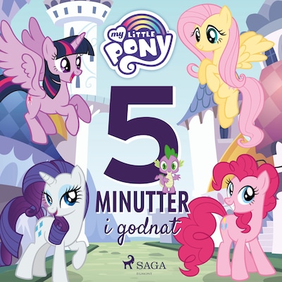 Fem minutter i godnat - My Little Pony – omslag til lydbogen af diverse