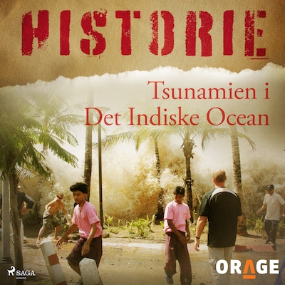 Tsunamien i Det Indiske Ocean – omslag til lydbogen af Orage