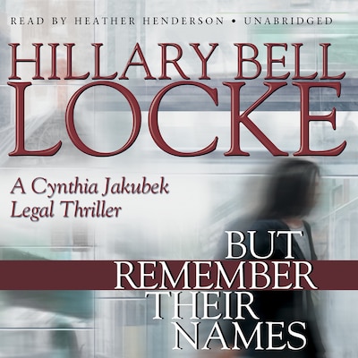 But Remember Their Names – omslag til lydbogen af Hillary Bell Locke