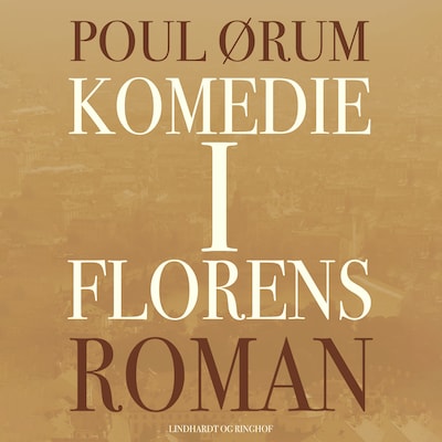 Komedie i Florens – omslag til lydbogen af Poul Ørum