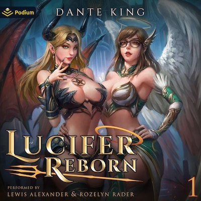Lucifer Reborn – omslag til lydbogen af Dante King