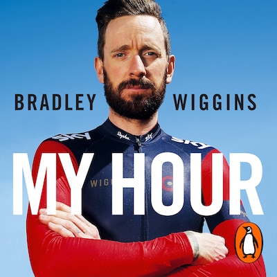 Bradley Wiggins: My Hour – omslag til lydbogen af Bradley Wiggins