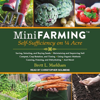 Mini Farming – omslag til lydbogen af Brett L. Markham
