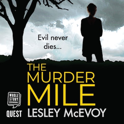 The Murder Mile – omslag til lydbogen af Lesley McEvoy