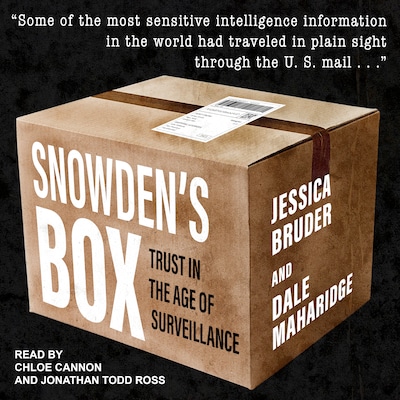 Snowden's Box – omslag til lydbogen af Jessica Bruder, Dale Maharidge