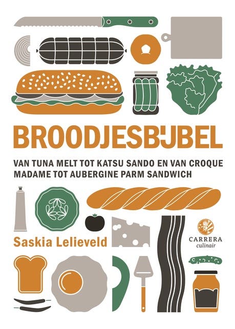 Broodjesbijbel – omslag van het luisterboek van Saskia Lelieveld