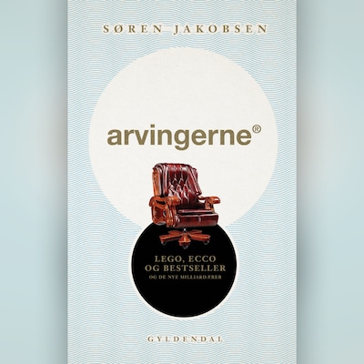 Arvingerne – omslag til lydbogen af Søren Jakobsen