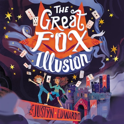 The Great Fox Illusion – omslag til lydbogen af Justyn Edwards