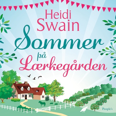 Sommer på Lærkegården – omslag til lydbogen af Heidi Swain