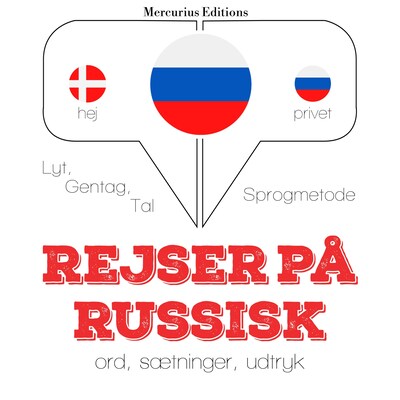 Rejser på russisk – omslag til lydbogen af JM Gardner