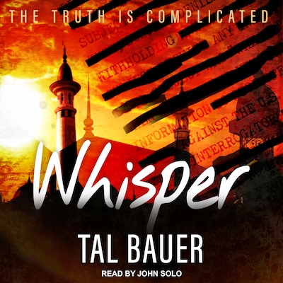 Whisper – omslag til lydbogen af Tal Bauer