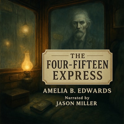 The Four-Fifteen Express – omslag til lydbogen af Amelia B. Edwards
